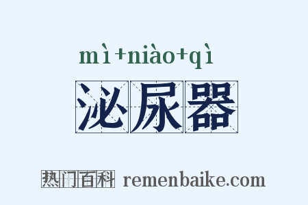 泌尿器是什么意思的图片